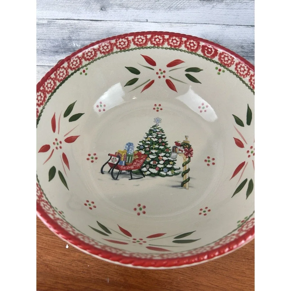 Temp-tations By Tara Christmas 5 Nesting Bowls